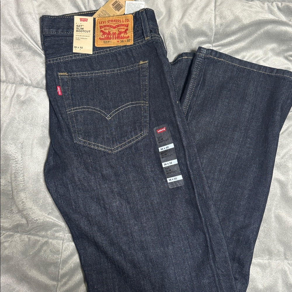 Levi's 527 slim boot cut,  36x32